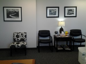 Reception area